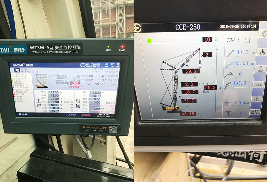微特WTSM-A型安全监控系统仪表与本机仪表